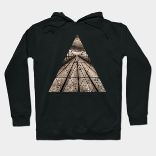 Geometric Triangle Design- Boardwalk Hoodie